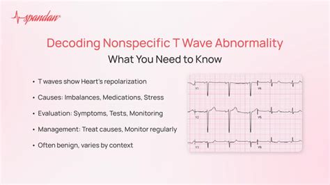 what is nonspecific st and t wave abnormality|Prevalence, Prognosis, and Implications of Isolated .